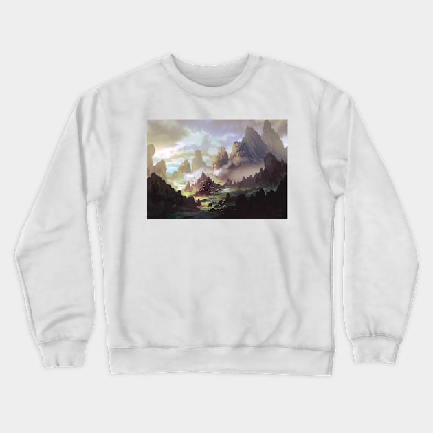 The Land of Ar-kinuth Crewneck Sweatshirt by Digitalhadz